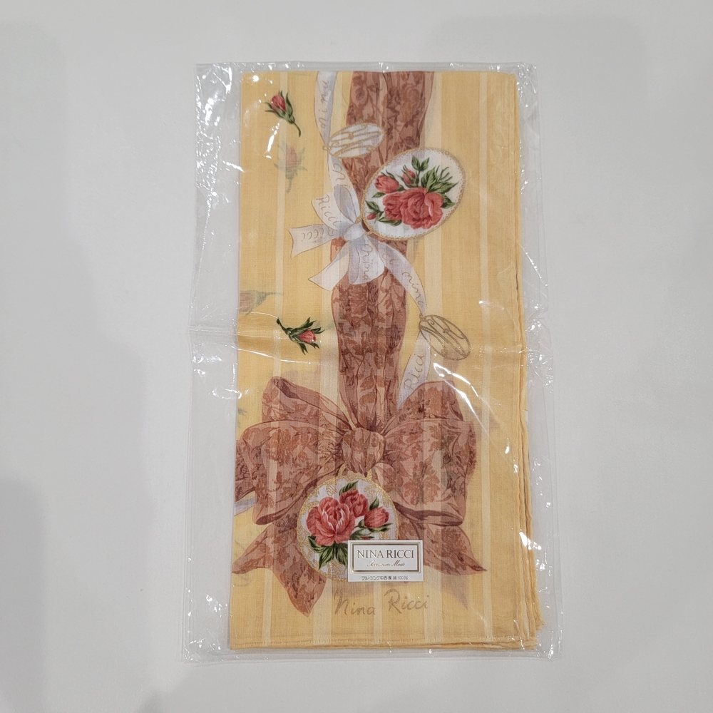 🆕️Nina Ricci Floral Handkerchief